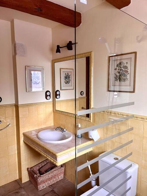 Apartment In Country House With Views And Pool Vespella de Gaia Екстер'єр фото